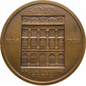 Francja, medal 1928 - 100-lecie unii