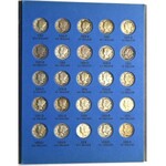 USA, zestaw monet o nominale 10 centów z lat 1916 - 1945