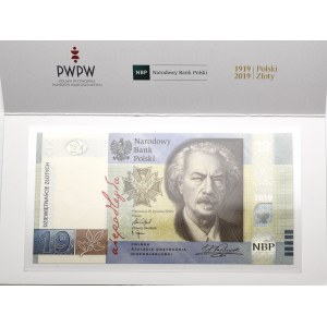 PWPW, 19 złotych Paderewski 2019