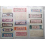 Chiny, Kolekcja banknotów (58 sztuk)