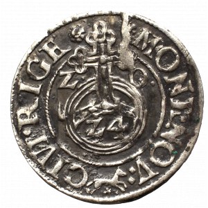 Zygmunt III Waza, Półtorak 1620, Ryga - lis dzieli legendę