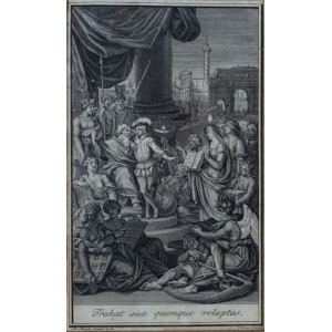 Bernard PICART, KAŻDEGO POCIĄGAJĄ INNE PRZYJEMNOŚCI, 1716