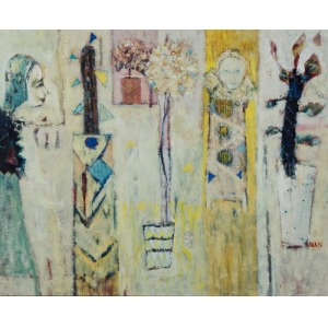 Dariusz PALA, NABBY'S HOUSE RADIATES WHEN THE NURSE STANDS AT THE DOOR, 1993