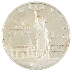 1 dolar, 100 rocznica Statui Wolności, USA, 1986