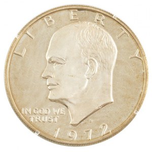1 dolar, Eisenhower, USA, 1972