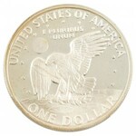 1 dolar, Eisenhower, USA, 1972