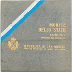 Zestaw rocznikowy monet, San Marino, 1977