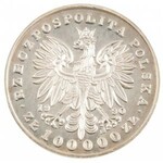 100000 zł, Józef Piłsudski, 1990