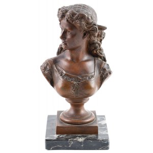 THE GIRL'S FALL, France, 2nd half of the 19th century.