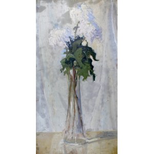 Ignacy Pinkas (1888-1935), Kwiaty w wazonie, 1917