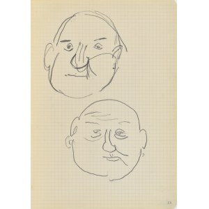 Jerzy Panek (1918-2001), Szkic dwóch twarzy