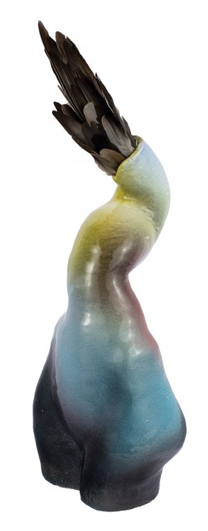 Aneta Śliwa (ur. 1990), Rajski Ptak - Błękitna gołębica, 2020