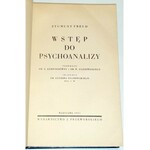 FREUD- WSTĘP DO PSYCHOANALIZY wyd.1 z  1935