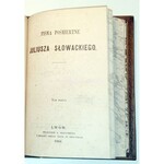 SŁOWACKI- PISMA POŚMIERTNE t.1-3 wyd. 1866 PIERWODRUKI