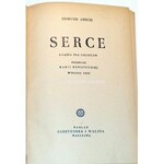 AMICIS- SERCE wyd. 1950  okładka SZANCER