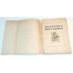 BRZECHWA - AKADEMIA PANA KLEKSA ilustr. Szancer wyd. 1946r.,obwoluta