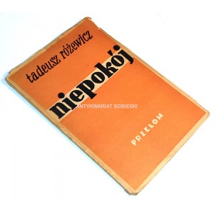 RÓŻEWICZ- NIEPOKÓJ wyd.1947 debiut