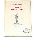 BRZECHWA - TRYUMF PANA KLEKSA ilustr. Szancer wyd. 1956r.