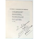BRYLL- PUSTA NOC 1983 r. zaproszenie na spotkanie z autorem