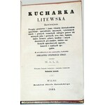 KUCHARKA LITEWSKA wyd. Wilno 1863