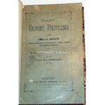 De LAVELEYE - ZASADY EKONOMII POLITYCZNEJ wyd. 1883