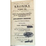 KOWNACKI - KRONIKA WIEKU XII wyd. 1831