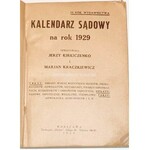 KIRKICZENKO, KRACZKIEWICZ- KALENDARZ SĄDOWY NA ROK 1929