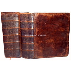 WUJEK - BIBLIA sacra latino-polonica vulgatae editionis T.1-2 [w  2 wol.] Vratislaviae (Wrocław) 1771