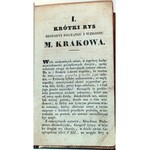 GRABOWSKI - KRAKÓW I JEGO OKOLICE wyd. 1836 widok Krakowa