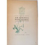 BRZECHWA - AKADEMIA PANA KLEKSA ilustr. Szancer wyd. 1958r.
