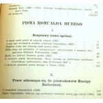 HUBE- PISMA t. I-II wyd. 1905  [komplet w 2wol.]