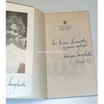 SZMAGLEWSKA- PUSTE MIEJSCE PRZY STOLE 1963r. autograf