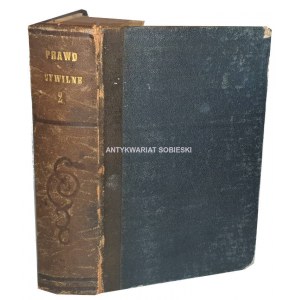 ZAWADZKI- PRAWO CYWILNE t.2 wyd. 1863r.