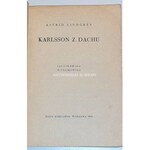 LINDGREN - KARLSSON Z DACHU wyd.1 z 1959