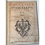 ZAWACKI - PROCESSUS IUDICIARIUS REGNI POLONIAE wyd. 1612