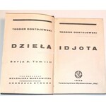 DOSTOJEWSKI- DZIEŁA 13 wol.  wyd. 1928-9