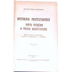 GRELEWSKI - WYZNANIA PROTESTANCKIE I SEKTY W POLSCE wyd. 1935r.