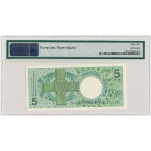 5 złotych 1990 - A - PMG 68 EPQ