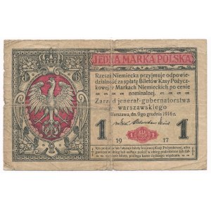 1 marka 1916 Jenerał - A -