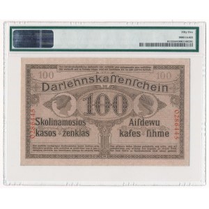 Kowno 100 marek 1918 - PMG 55