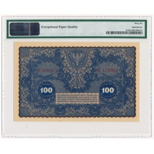 100 marek 1919 - IE Serja N - PMG 66 EPQ