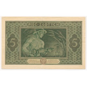 5 złotych 1926 - D - emisyjna świeżość