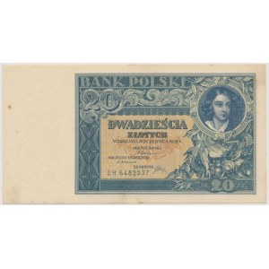 20 złotych 1931 D.H