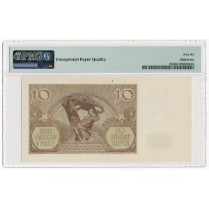 10 złotych 1940 - N. - London Counterfeit - PMG 66 EPQ