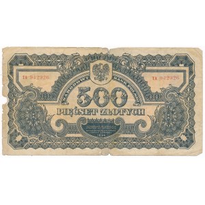 500 złotych 1944 ...owym - TA -