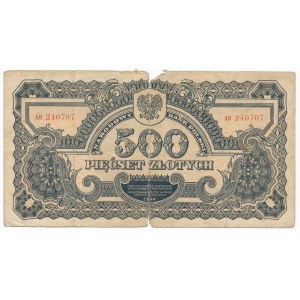 500 złotych 1944 ...owym - AB -