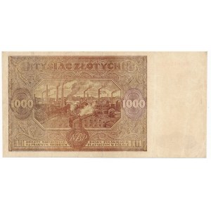 1.000 złotych 1946 - Wb z kropką