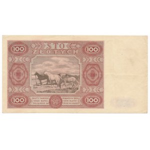 100 złotych 1947 - E - ładny