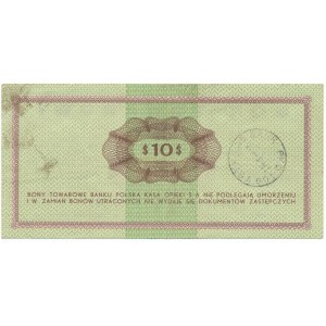 Pewex 10 dolarów 1969 - GF -