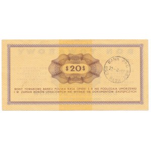 Pewex 20 dolarów 1969 - FH -